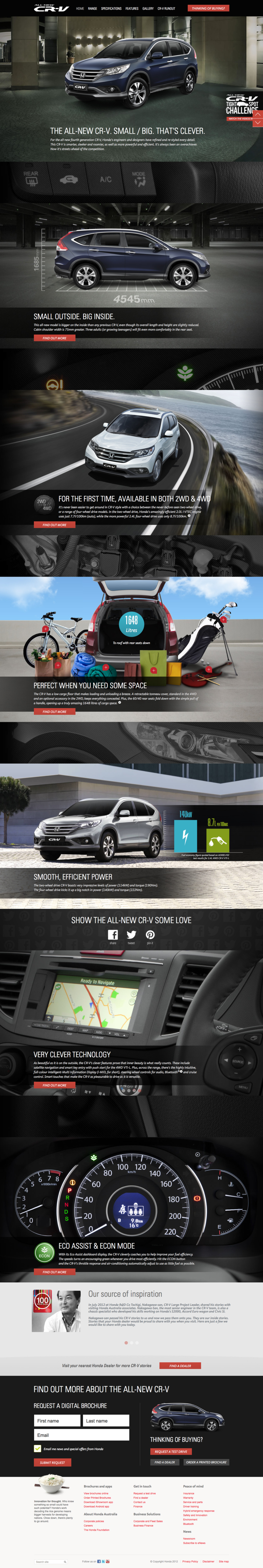 Official Honda CR-V Site
